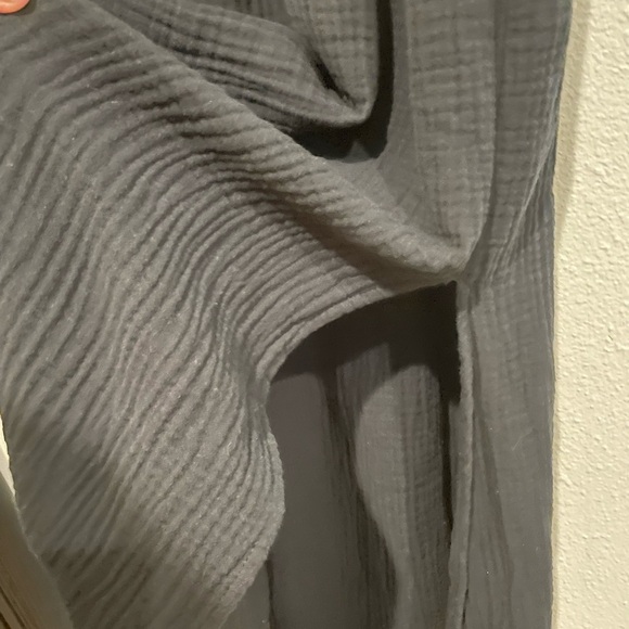 Black Magaschoni Gauze Maxi Sundress - Picture 7 of 8